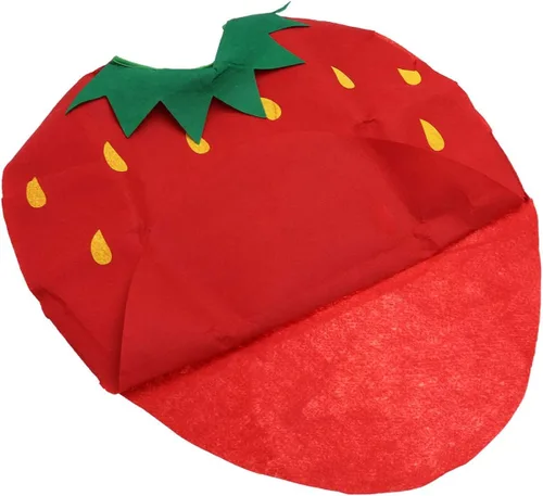 Vista 6 de Kesyoo - Disfraz de frutas y verduras para niños, para fiestas de disfraces, sandía, fresa, manzana, para niñas y niños