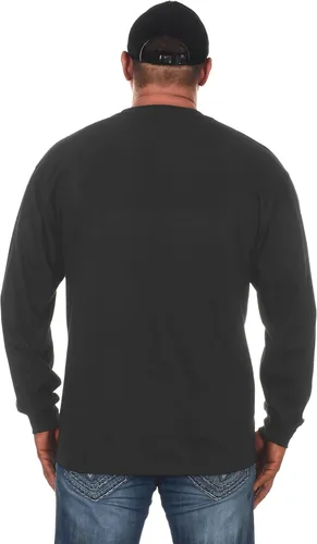 Vista 2 de Cummins Diesel - Camisa de manga larga con cuello redondo para hombre en 2