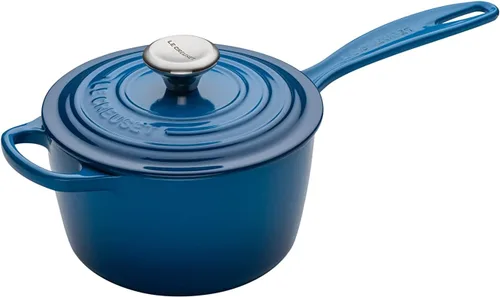 Vista 11 de Le Creuset Cacerola Signature de hierro fundido esmaltado, 1.75 cuartos de galón., Artichaut