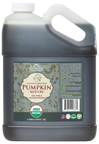 Vista 5 de US Organic Aceite de semilla de uva, 128 oz (1 galón)