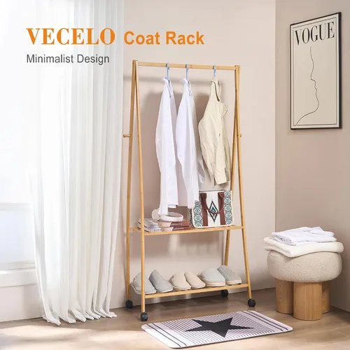 Vista 4 de VECELO Perchero independiente, soporte para colgar la entrada, soporte para paraguas, árbol de pasillo con ganchos, soporte de árbol de metal