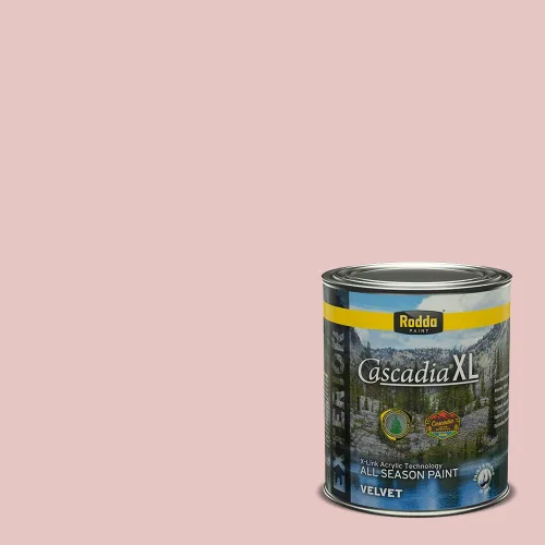 Vista 44 de Rodda Paint CASCADIA XL - Pintura satinada exterior e imprimación en uno, cuarto de galón, banderín para bebé