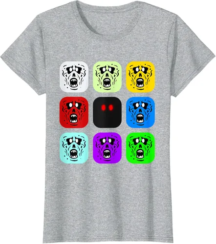 Vista 23 de Camiseta Zombie Rush Zombies Negro