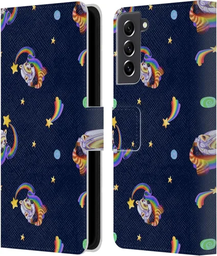Vista 217 de Head Case Designs Officially Licensed Carla Morrow Colorful Space Dice Patterns Leather Wallet Case Compatible with Samsung Galaxy A07 4G