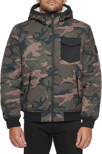 Vista 9 de Levi's mens Levi's Men's Diamond Quilted Sherpa Lined Bomber Jacket