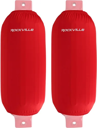 Vista 24 de Rockville C8527NB - Paquete de 4 fundas para guardabarros de barco de 8.5 x Azul marino