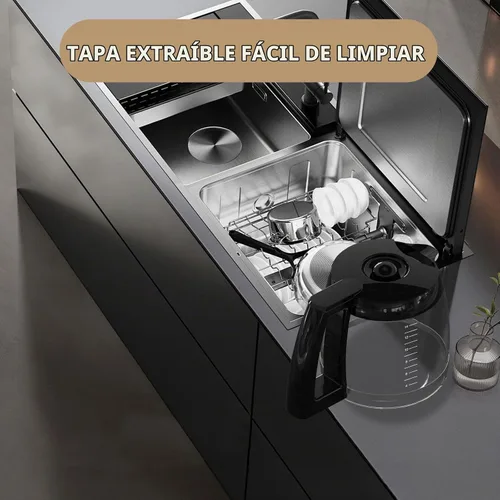 Vista 5 de Olla de Reemplazo para Jarra de Café de 14 Tazas Compatible con la Máquina de Café Cuisinart DCC-2200RC, DCC-2200, DCC-3200, DCC-3200P1, DCC-3200FR
