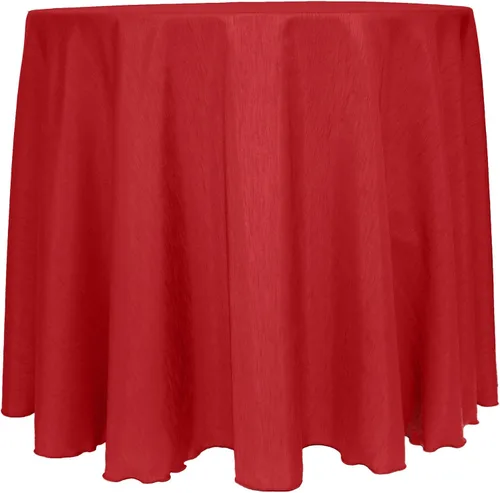 Vista 10 de Mantel reversible de satén Shantung de Ultimate Textile Majestic 96" redondo, Satin, Paquete de 2