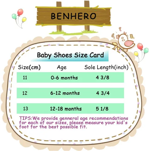 Vista 7 de BENHERO Botines de forro polar para bebés y niñas, para invierno, recién nacidos, antideslizantes, suela suave, calcetines de invierno, zapatos