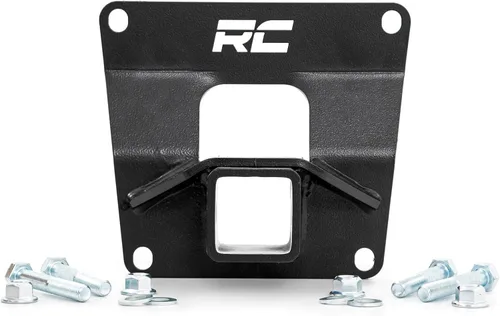 Vista 6 de Rough Country Placa de enganche receptor de 2" para Honda Talon 2019-2022 - 92028 Negro