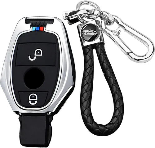 Vista 9 de ontto Funda para llavero para Mercedes-Benz Clase B C E S G M V Clase CLA