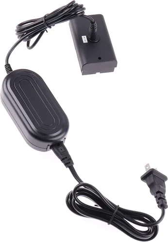 Vista 6 de Foto4easy - Adaptador de corriente alterna con batería ficticia NP-F, upler de CC para Sony NP-F970 NP-F960 NP-F770 NP-F750 NP-F550 para alimentar