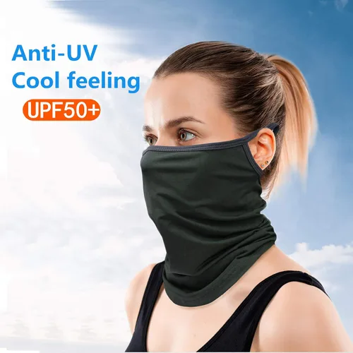 Vista 6 de Neck Gaiter Mask Gator Face Cover for Men Women