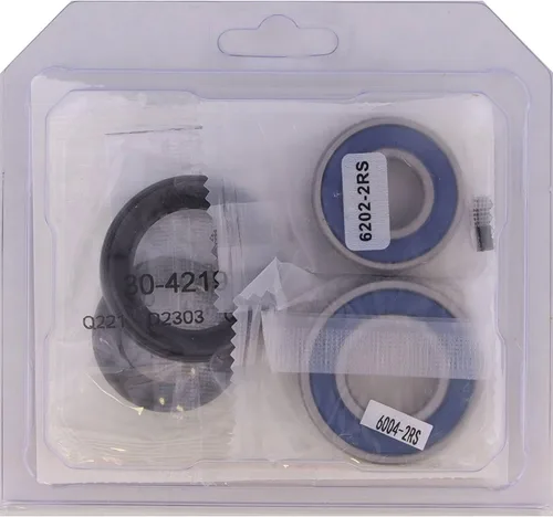 Vista 9 de All Balls Racing 25-1083 Kit de juntas de rodamiento de rueda compatible con/reemplazo para Honda