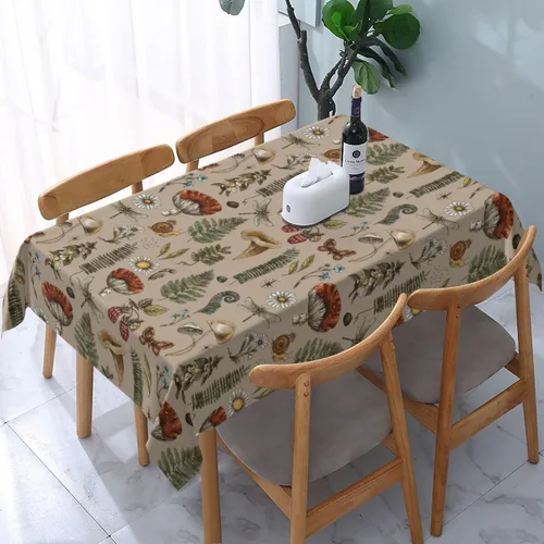 Vista 23 de Mantel decorativo con patrón azteca, estilo nativo étnico, bohemio, geométrico, verde, para cocina, banquete de fiesta y vacaciones, color negro