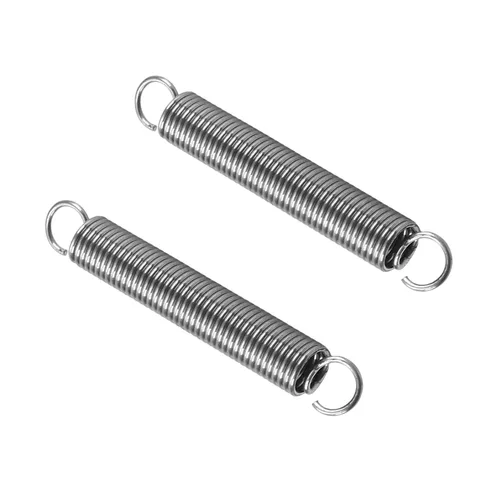 Vista 9 de 10 resortes de tensión extendidos de 1 pulgada, diámetro de alambre de 0.02