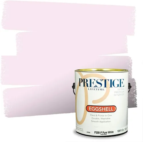 Vista 70 de Prestige Paints - Pintura exterior e imprimación en uno, 1 galón, plano, E500-P-A011GP