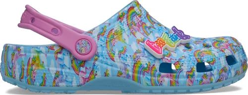 Vista 4 de Crocs Zuecos clásicos unisex para adultos Lisa Frank Ártico