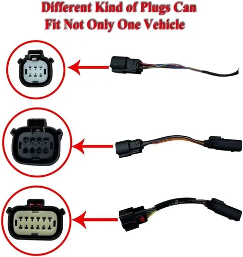 Vista 5 de Espejo de repuesto lateral izquierdo del conductor con alimentación eléctrica, sin indicador, para Ford Transit 150 250 350 desde 2015 en adelante