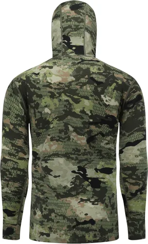 Vista 3 de Lichenland Men's Merino Wool Hunting Hoodie Base Layer Sweatshirt