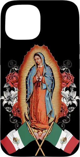 Vista 6 de Funda para iPhone 12 mini Nuestra Señora Virgen De Guadalupe Virgen María Mexicana