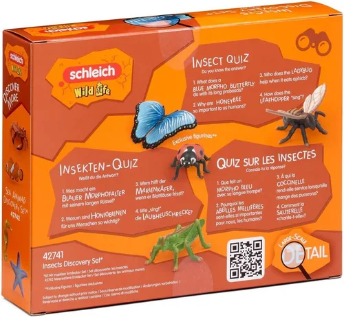 Vista 9 de Schleich Set de descubrimiento de insectos Wild Life 42741