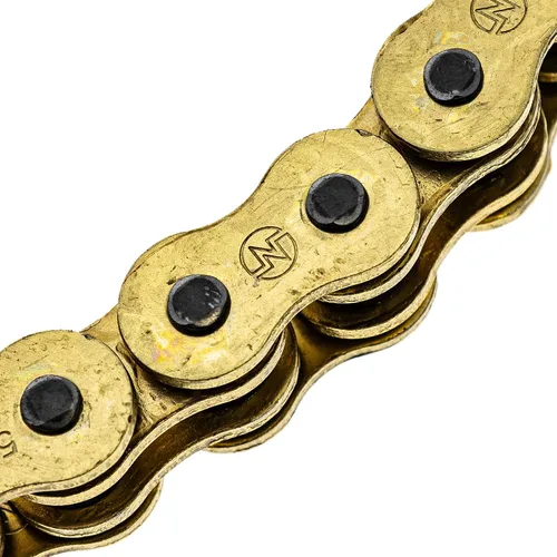 Vista 33 de NICHE Cadena de anillo en X 520 de oro 36 eslabones con eslabón maestro de conexión