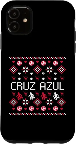 Vista 5 de iPhone 15 Cruz Azul - Funda de Navidad