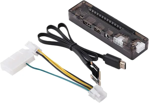 Vista 6 de Base externa para tarjetas de video independientes para portátil Mini PCI‑E sin fuente de alimentación, compatible con tarjeta gráfica/tarjeta