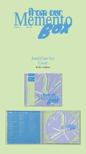 Vista 2 de Dreamus fromis 9 - 5º Mini álbum de nuestro Memento Box Jewel Case Versión aleatoria CD