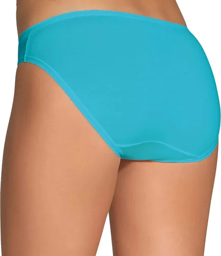 Vista 5 de Fruit of the Loom - Ropa interior transpirable de mujer, absorbe la humedad para mantenerte fresca y cómoda, disponible en talla extra grande
