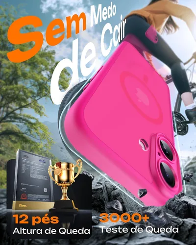 Vista 54 de TOCOL Funda para iPhone 11, compatible con Magsafe, protección completa de cámara, imanes integrados, protección contra caídas, funda translúcida