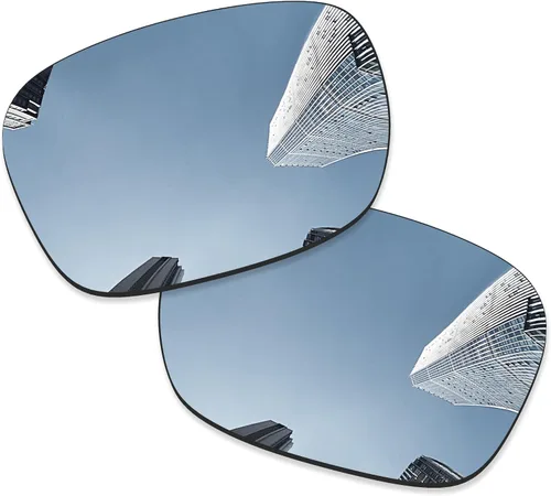 Vista 3 de 4 pares de lentes de repuesto para gafas de sol Oakley Holbrook XL OO9417, negro + titanio plateado + azul hielo + rojo fuego