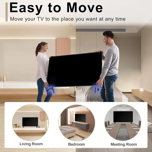 Vista 8 de Base de soporte para TV Samsung Solo para patas de TV UN50TU7000FXZA UN55TU7000FXZA UN58TU7000FXZA UN50TU7000 UN55TU7000 No son patas universales