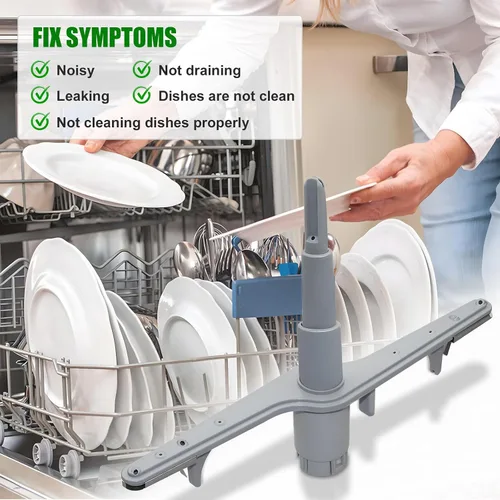 Vista 4 de 154567702 Conjunto de brazo rociador para lavavajillas Kenmore Electrolux Brazo inferior inferior de pulverización 5304507175, 154567701 AP6810011