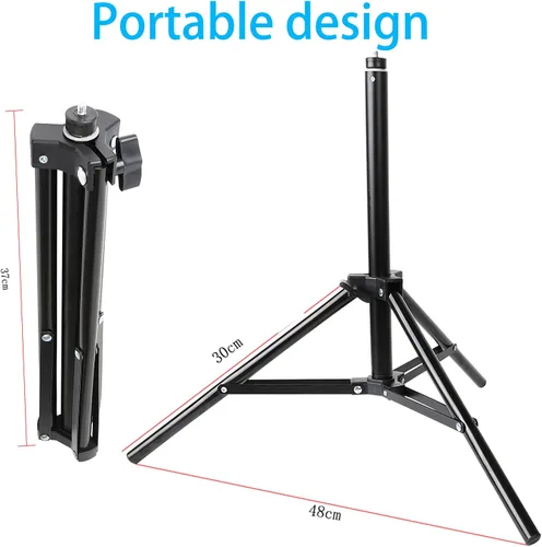 Vista 4 de PellKing Barra de extensión de trípode 2 en 1 de 59 pulgadas ajustable para selfie stick con clip para teléfono DJI OM4 SE 5/Osmo Mobile 6 3 2/Feiyu