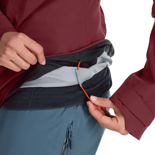 Vista 8 de Rab Khroma Kinetic - Chaqueta impermeable transpirable para mujer para esquí y montañismo