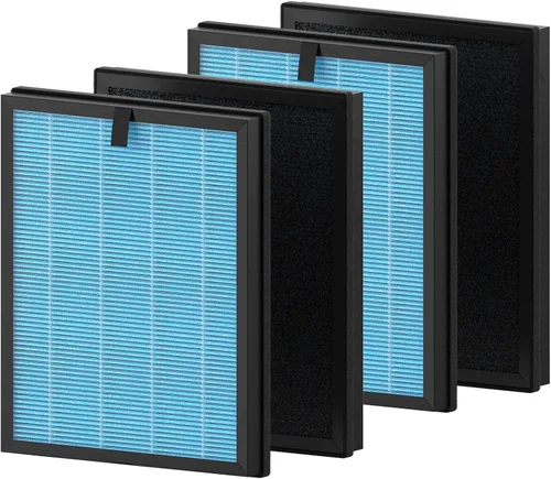 Vista 7 de Paquete de 2 filtros de repuesto AP2000WF para purificador de aire KNKA Azul