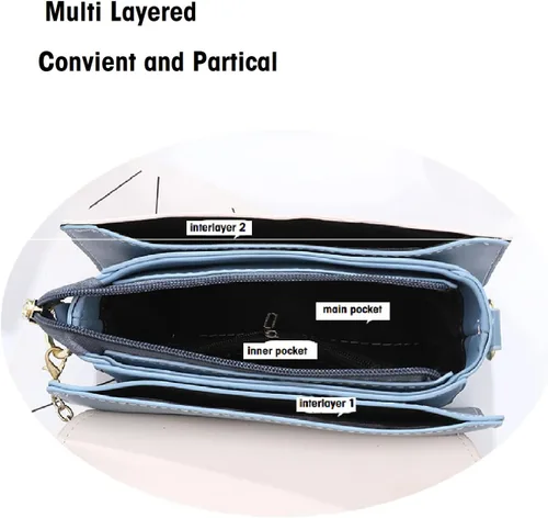 Vista 7 de Lindos monederos para mujer, bolso colorido, bolsos cruzados, bolsos de mano, bolsos de noche, bolsos de hombro para mujer