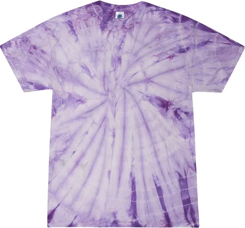 Vista 35 de Colortone Camisetas de teñido anudado de araña para hombres y mujeres, camisetas unisex de manga corta con teñido anudado para adultos Blaze