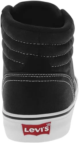Vista 3 de Levi's Mens Lance Mid CT CVS UL Canvas and Vegan Suede Casual Lace Up Sneaker Shoe