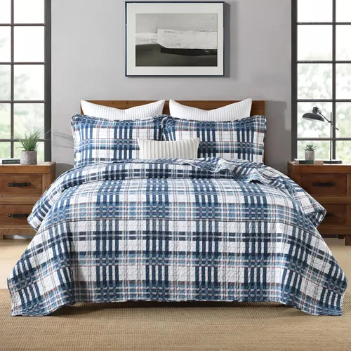Vista 15 de Edredones Amarillos Tamaño Queen, Juego de Ropa de Cama de Algodón, Edredón Amarillo Gris Blanco, Ropa de Cama Rayada Tamaño Queen, Edredón de Lujo