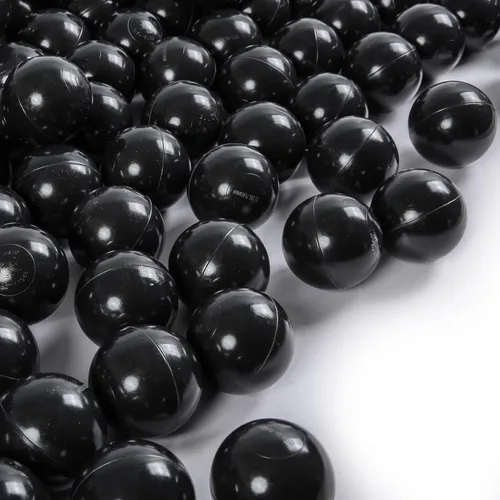 Vista 9 de Pelotas de Pozo de Bolas - Bolas de Plástico de 2.7 Pulgadas, Bolas de Juego BPA Libres, Ftalatos Libres, Bolas No Tóxicas para Niños, Pozo de Negro