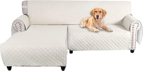Vista 53 de MIFXIN Funda reversible para sofá, impermeable, antideslizante, lavable, con correa elástica, protector de muebles para mascotas, perros y niños