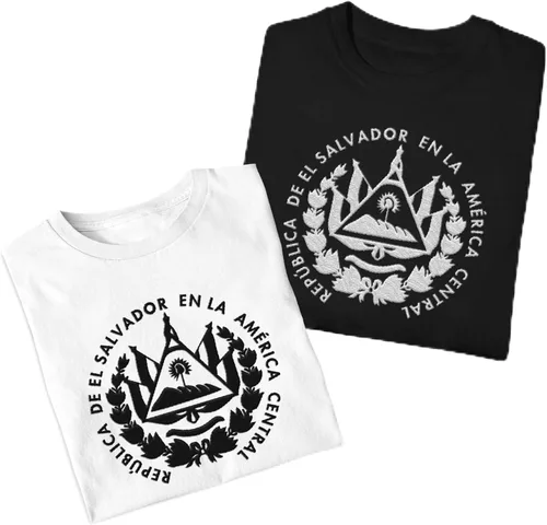 Vista 12 de Ligthuy - Camisa bordada con nombre personalizado de El Salvador en 3D, camiseta con la bandera de El Salvador para hombres y mujeres, camisetas