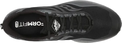 Vista 5 de Saucony Peregrine 12 Tenis de correr para hombre, Negro