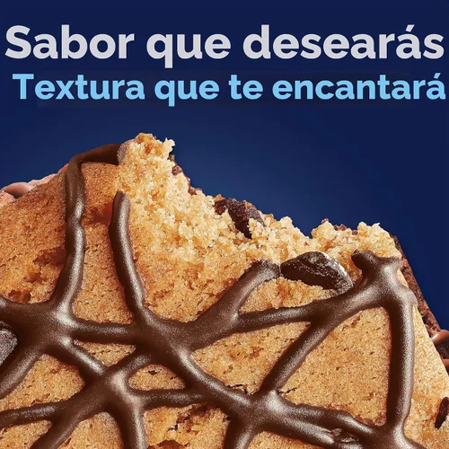 Vista 5 de Fiber One Brownies de 70 calorías, barras de bocadillos de galletas con chispas de chocolate, 2g de azúcar, paquete de valor, 12 unidades, 10.6 oz