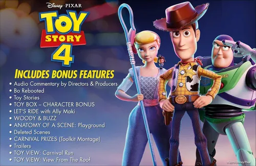 Vista 3 de Toy Story 4 Blu-ray + 3D 2019 Region Free