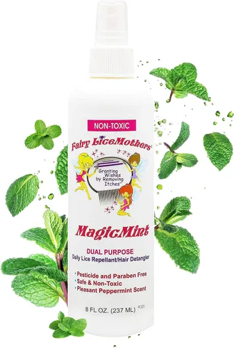Vista 7 de Fairy LiceMothers LavenderLocks - Spray de prevención de piojos – Tratamiento de piojos para niños y adultos – Previene la infestación de piojos