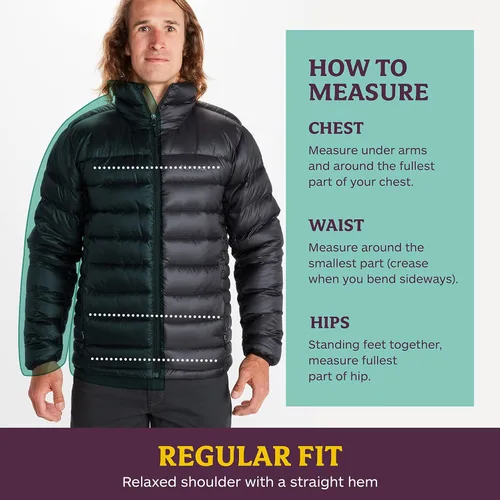 Vista 6 de Marmot Zeus - Chaqueta ligera y resistente al agua, para hombre, 700 relleno de plumón